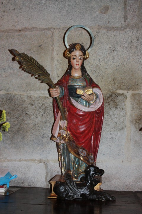 A lenda de SANTA MARIÑA, patroa de XINZO DE LIMIA. Festa que se celebra o 18 de xullo.