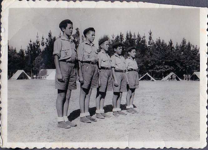 CAMPAMENTO DA OJE (Organización Juvenil Española) EN MONTERREI (Ourense).