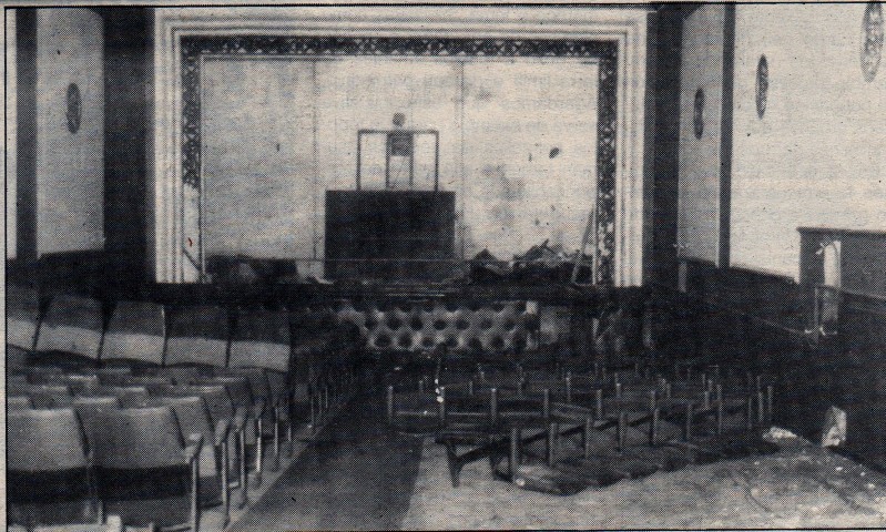 Cine Los Molinos, o cine de «arriba» ou cine do Ruca.