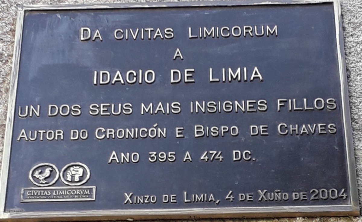 Hidacio. Hidacio Lemicensis. Lemica civitas (A Limia-Ourense), s. IV – ¿Chaves (Portugal)?, c. 469. Obispo de Chaves (Aquae Flaviae) e historiador.