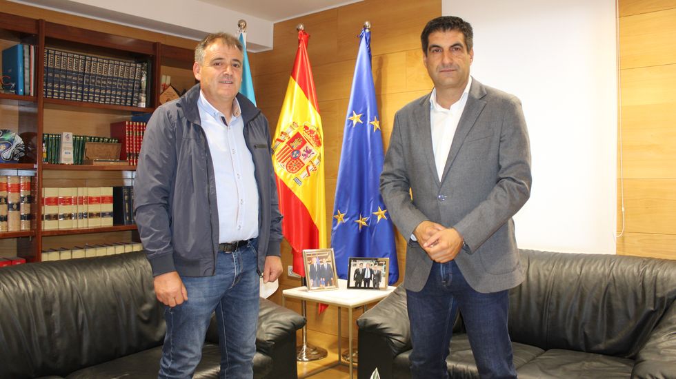El alcalde de Xinzo abordó las necesidades de la localidad con Gabriel Alén