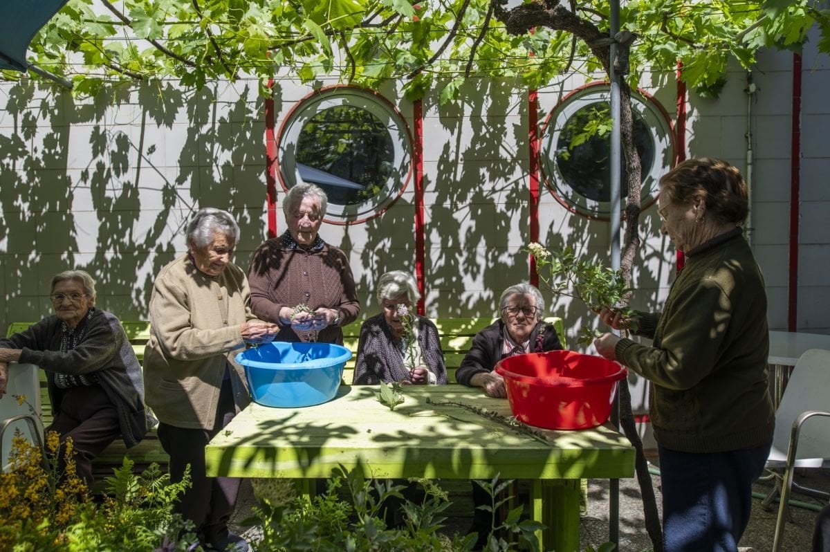 En la Residencia Santa Mariña de Xinzo se preparan para celebrar San Juan