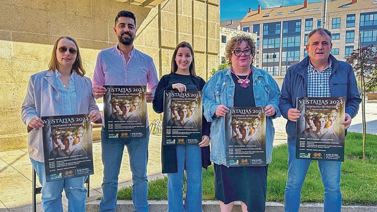 Los romanos regresan a Xinzo con la celebración de la primera edición de «Vestalias»