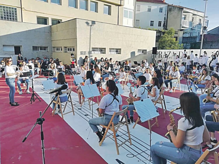 O Conservatorio de Xinzo de Limia festexa o fin de curso cun festival