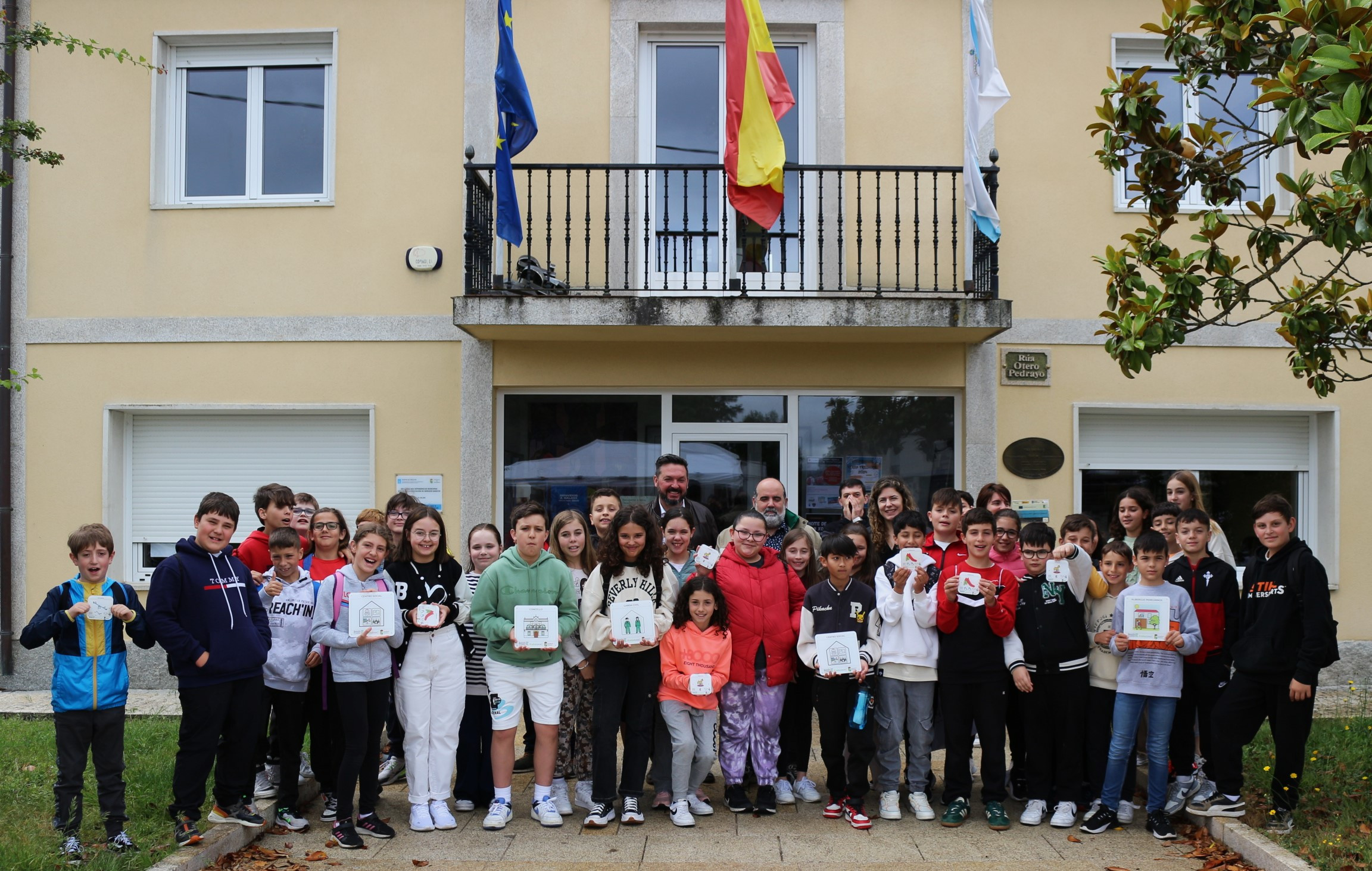 Pictogramas do CEIP Rosalía de Castro en Trasmiras