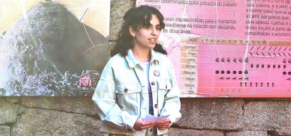 Valeria Gutiérrez recibe o galardón Antón Tovar do Museo da Limia