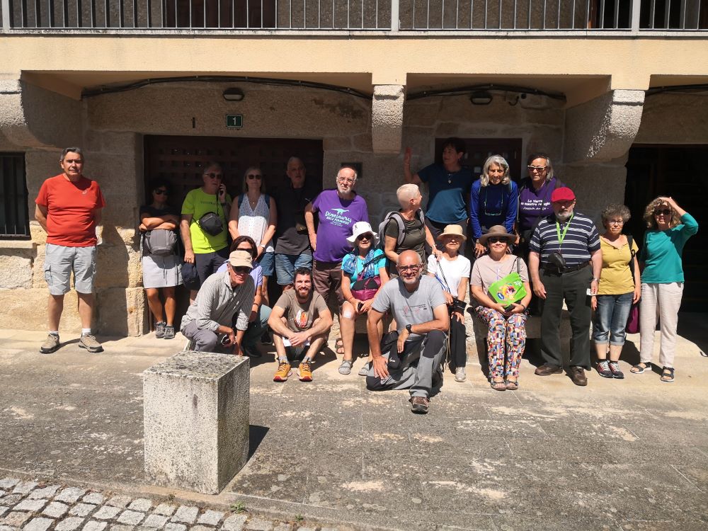 22 membros da Sociedade Internacional de Xeoloxía e Minería para  o desenvolvemento e  xestión do territorio (sigmadot), visitan o centro de interpretación da Lagoa de Antela – Concello de Sandiás