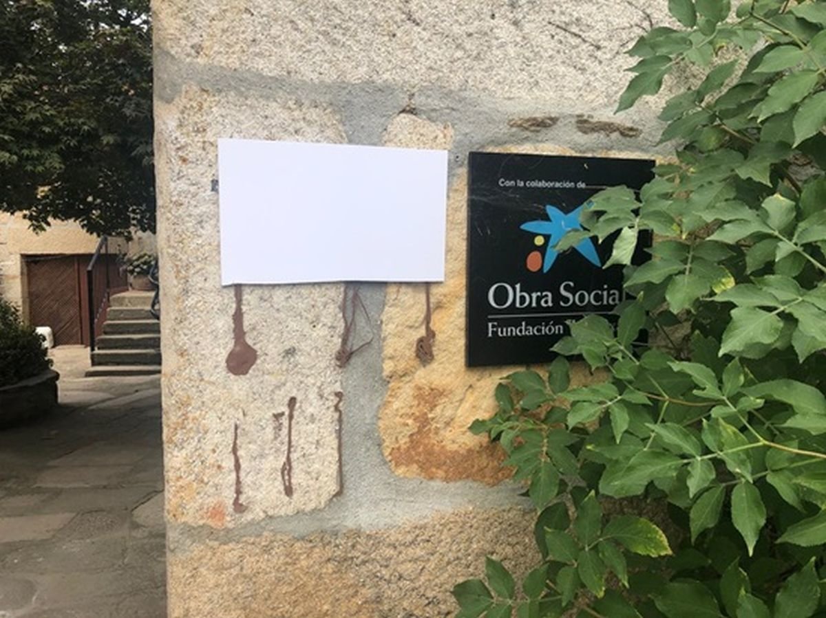 Acto vandálico contra un xogo de pistas do CDR O Viso