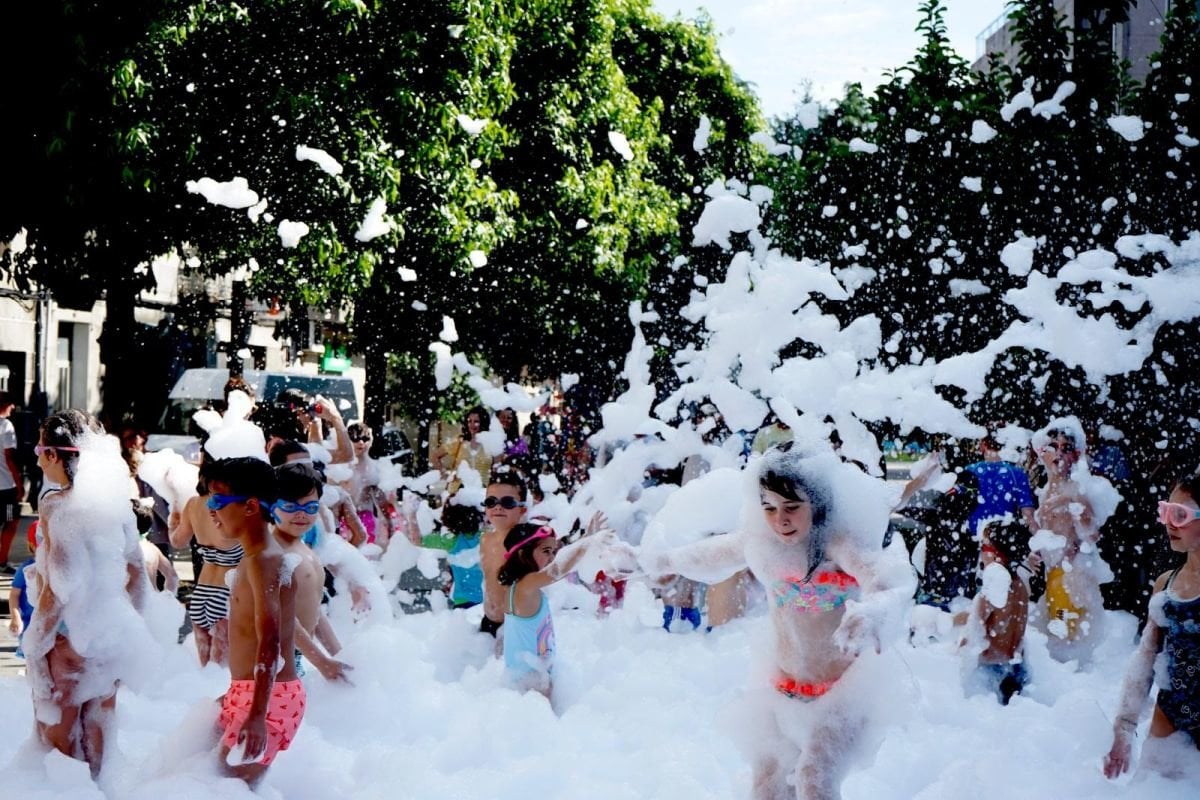 Espuma y cultura urbana, protagonistas en Xinzo