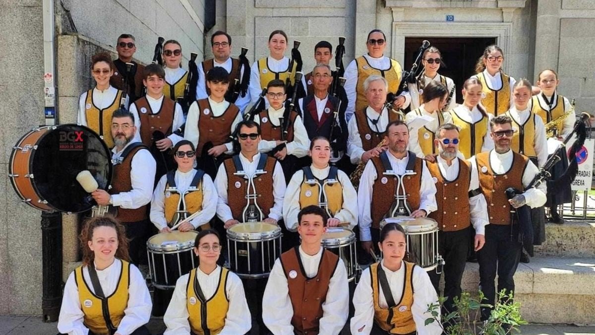 Las gaitas toman el escenario de Xinzo