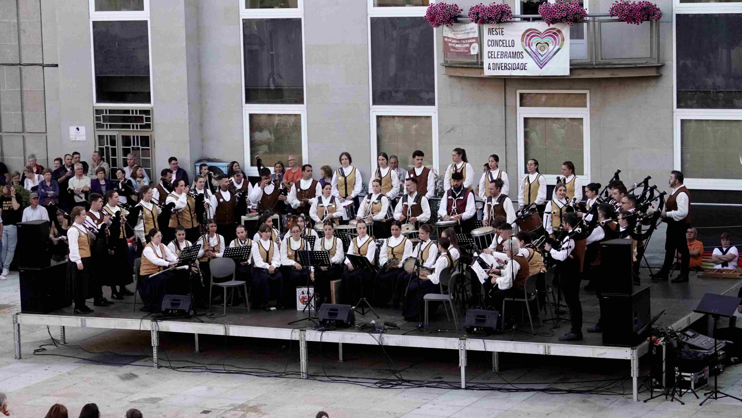 Volveu ao calendario o festival de bandas de gaitas a Xinzo