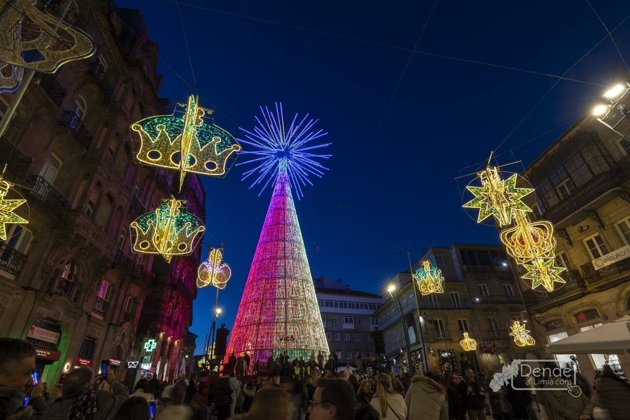 Superprecio para ir a ver a luces de Vigo en tren