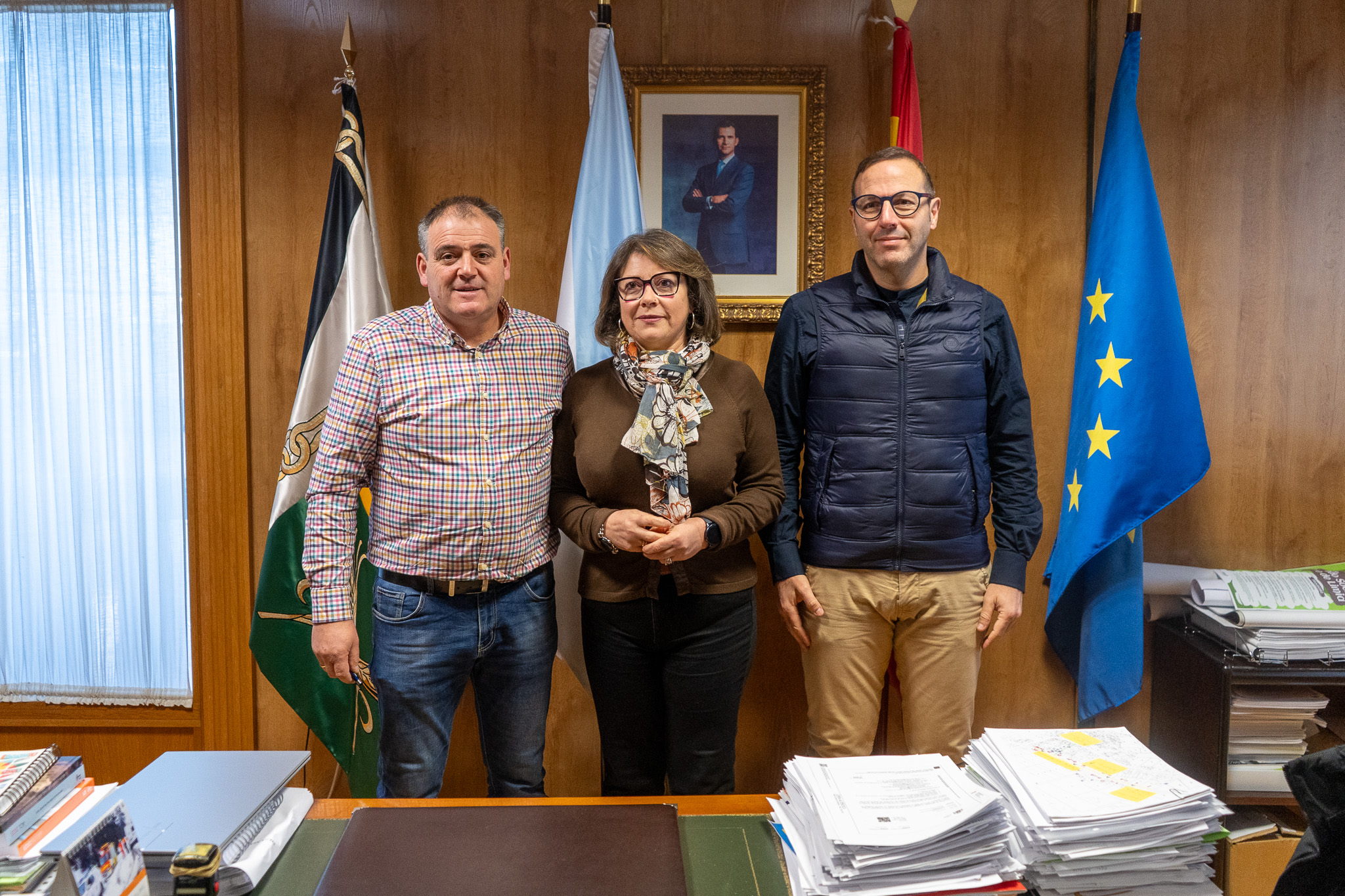Renovación do convenio entre o Concello de Xinzo de Limia e a AECC