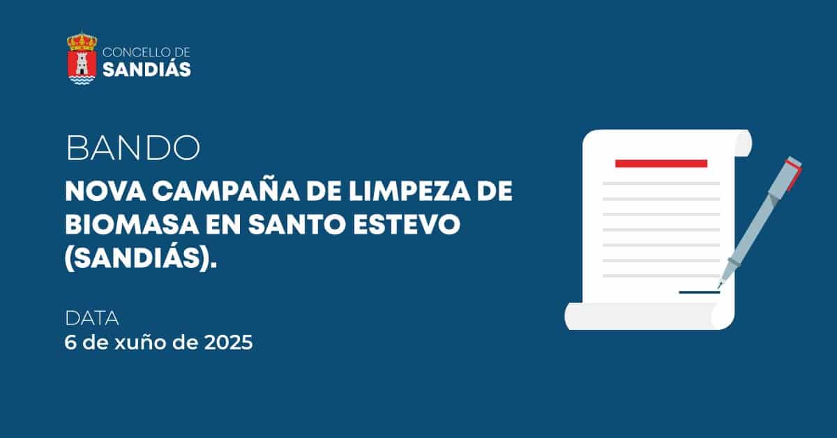 Limpieza de fincas en Santo Estevo de Sandiás – Xestión de biomasa a través de SEAGA