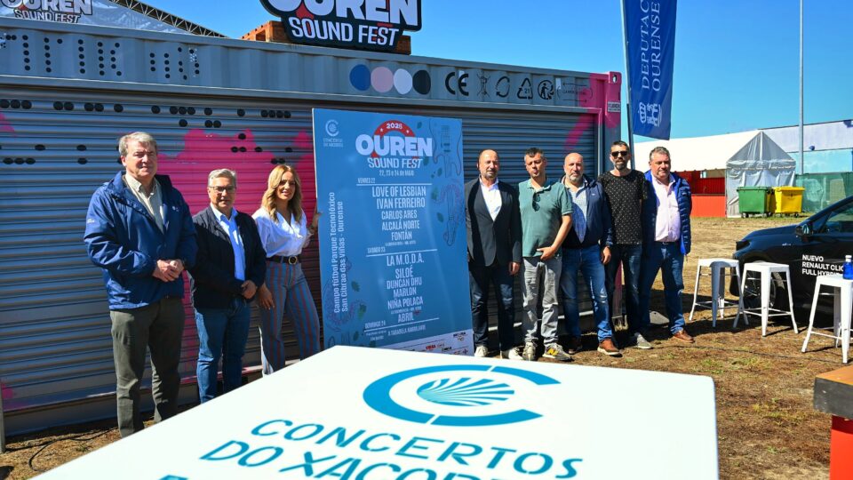 Presentación da XI edición do Ouren Sound Fest en San Cibrao das Viñas