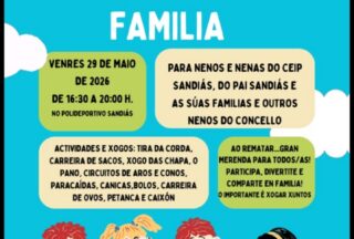 Chegan as I Olimpiadas Populares en Familia de Sandiás!