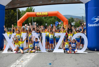 FOTOGALERÍA | Cientos de corredores tomaron Xinzo en una Carrera Popular con nuevo recorrido