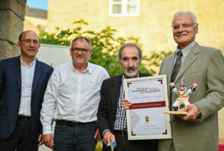 Víctor F. Freixanes recoñecido co Premio de Xornalismo Carlos Casares en Xinzo de Limia