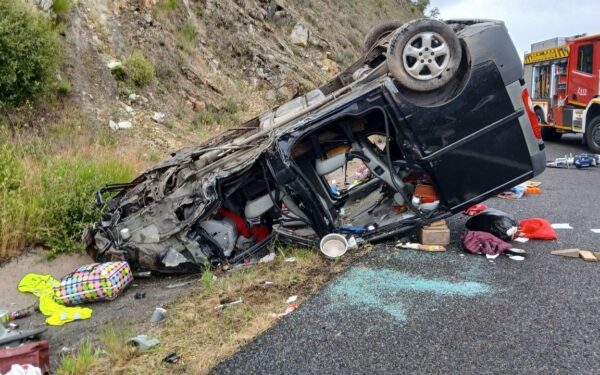 Accidente na A-75 (Verín) mobiliza múltiples servizos de emerxencia e reaviva a denuncia por falta de persoal