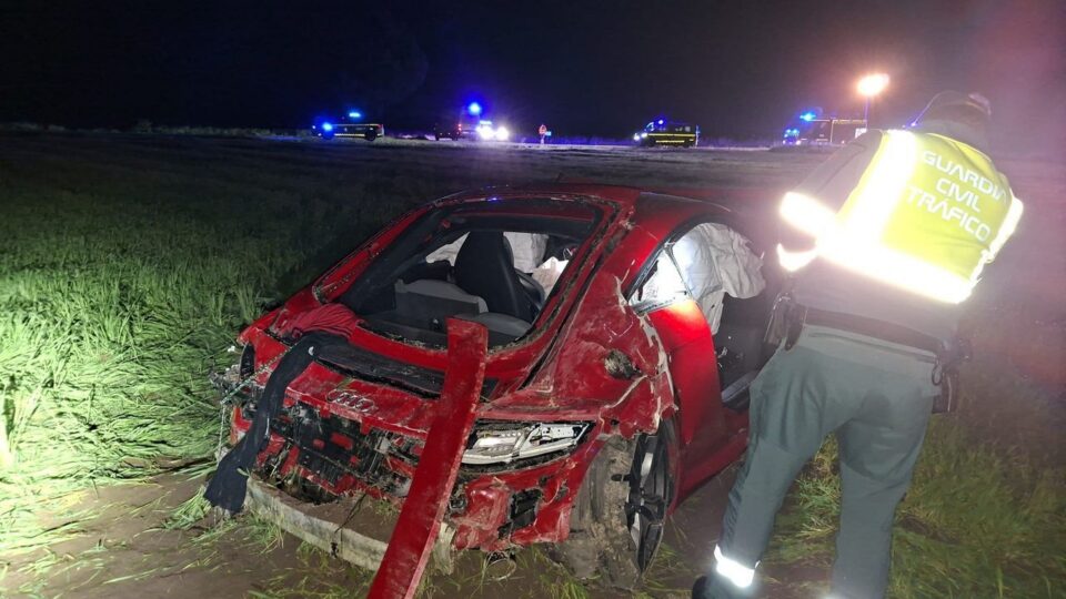 Accidente mortal en Sandiás: un morto e dous feridos
