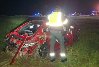 Mortal accidente de tráfico en Sandiás: un mozo de 27 anos falece