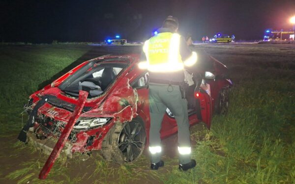 Mortal accidente de tráfico en Sandiás: un mozo de 27 anos falece