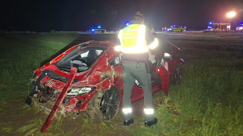Mortal accidente de tráfico en Sandiás: un mozo de 27 anos falece