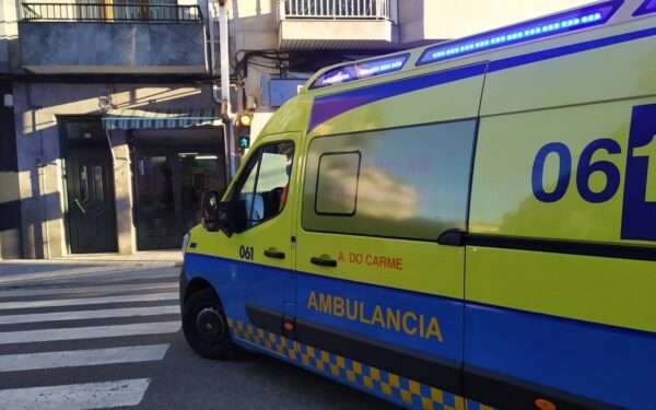 Un home ferido nun accidente en Xinzo de Limia