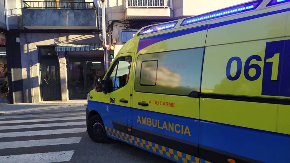 Un home ferido nun accidente en Xinzo de Limia
