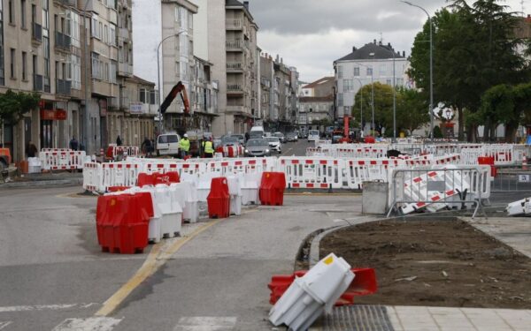 Obras de asfaltado na N-525 en Xinzo: cortes de tráfico entre xoves e sábado