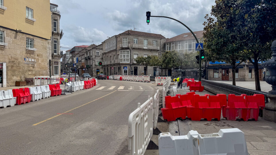Reestruturación das obras de asfaltado na N-525 en Xinzo de Limia