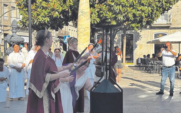 Celebración das "Vestales" en Xinzo de Limia: un tributo ao legado romano