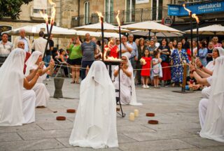 Concentración de vestales en Xinzo de Limia