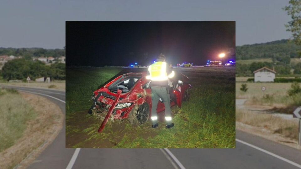 Accidente fatal en Sandiás deixa un morto e dous feridos