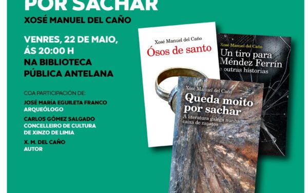 Presentación do libro "Queda moito por sachar. A literatura galega nunha caixa de zapatos"