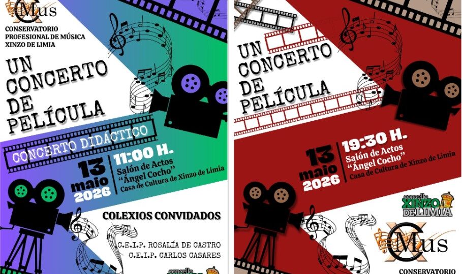 O Conservatorio organiza un concerto didáctico sobre bandas sonoras