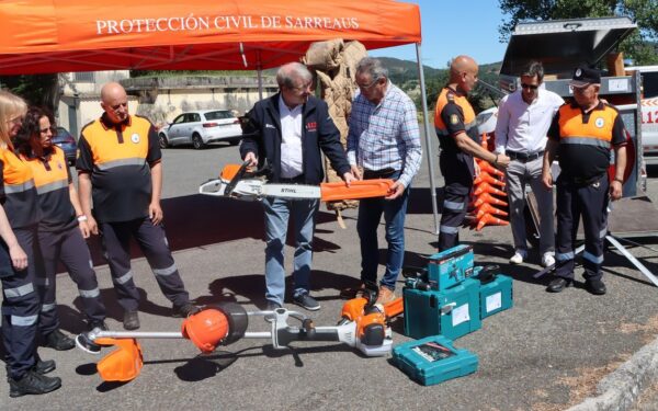 A Xunta destina axudas e material á Protección Civil en Ourense