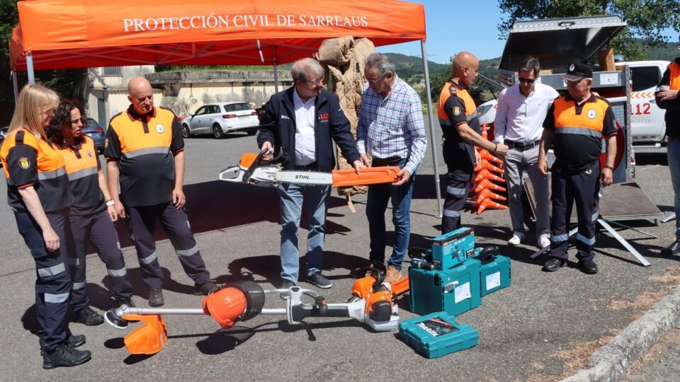 A Xunta destina axudas e material á Protección Civil en Ourense