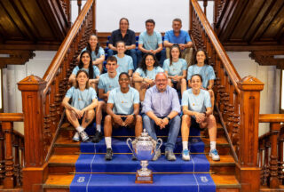 A Deputación de Ourense recibe ao Estrela Futsal Cortegada polo seu histórico ascenso á máxima categoría