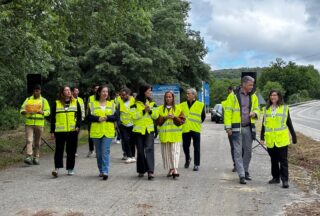 A Xunta inicia as obras de mellora na estrada OU-540 entre Celanova e Bande