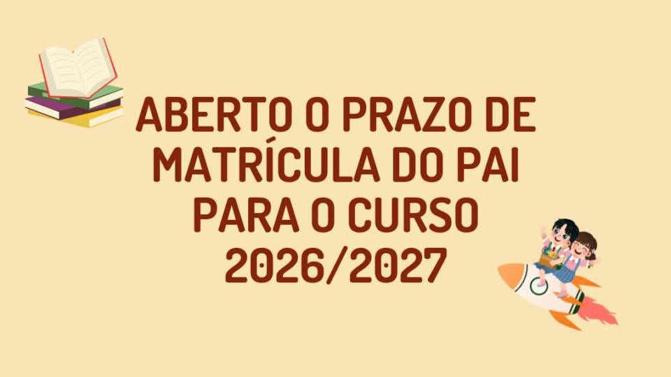 Aberto o prazo de matrícula do PAI para o curso 2026/2027