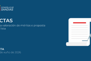 Acta de valoración de méritos e proposta de lista