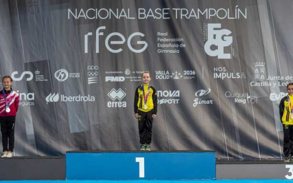 Aira García Teijeiro proclámase de quen de España en acrobacia en Granada