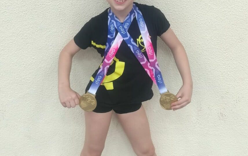 Éxito de Aira García Teijeiro no Campionato de España Base Alevín