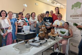 AFAMMER Ourense promove o emprendemento rural mediante a cosmética natural en Xinzo de Limia