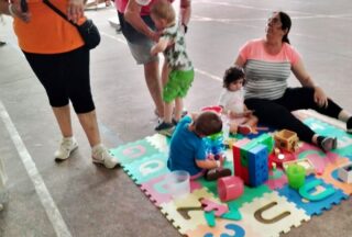 Éxito nas I Olimpiadas Populares en Familia en Sandiás