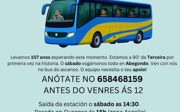 Información sobre o transporte para o gặpo contra San Tirso de Mabegondo