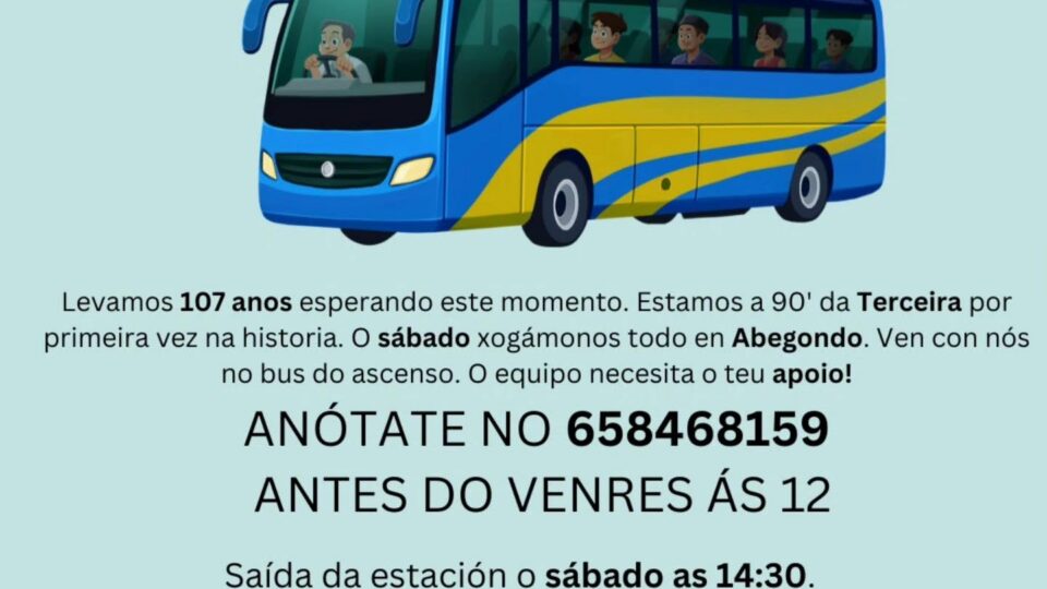 Información sobre o transporte para o gặpo contra San Tirso de Mabegondo