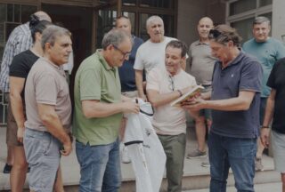 O Antela FC celebra o seu ascenso á Tercera Federación e o seu 107º aniversario