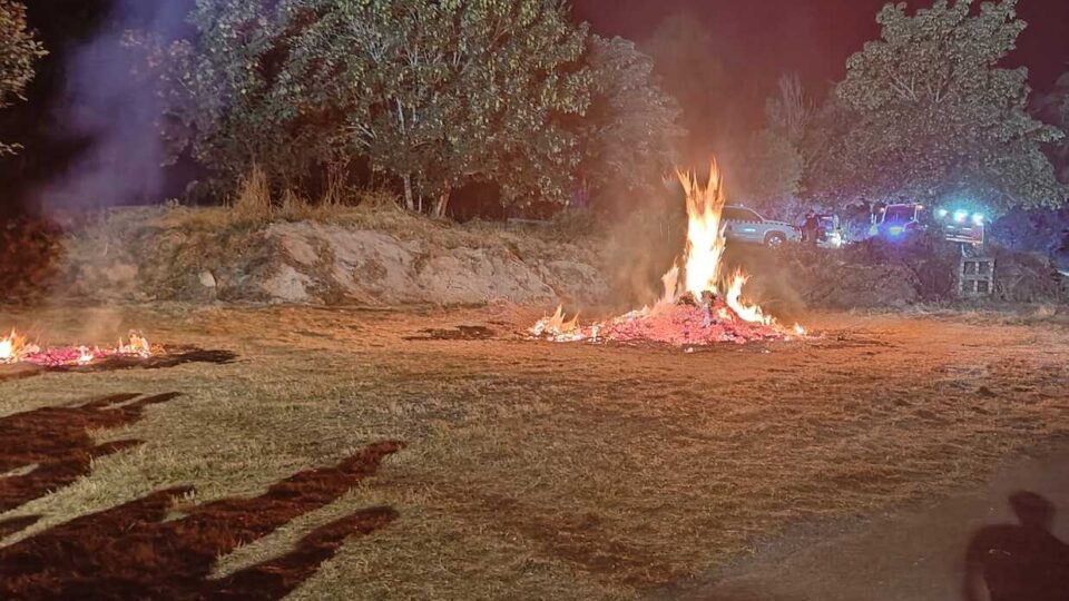 Polémica en Trasmiras polo uso de fogos nun momento de risco extremo de incendio